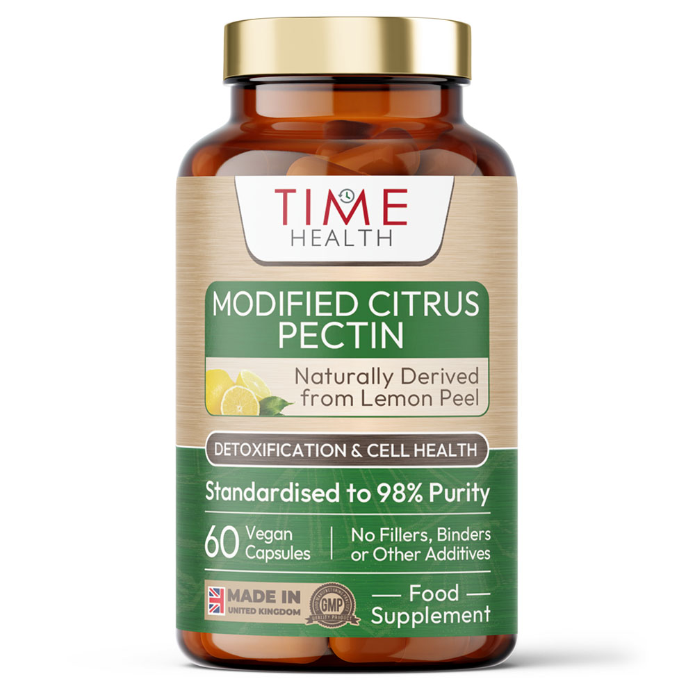 Modified Citrus Pectin (MCP) – Naturally Derived from Lemon Peel – Supports Detoxification – 60 Capsules Modified Citrus Pectin (MCP) can bind to and facilitate the excretion of common toxins that accumulate in the body. Studies indicate that MCP can help flush the body of these toxins exposures without altering the retention of other nutritional minerals. Unlike regular pectin, which is not digestible, MCP is altered so that is more readily absorbed in the gut.