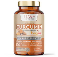 Longvida Optimised Curcumin Extract from Turmeric – Clinically Proven – 285xAUC Increased Bioavailability