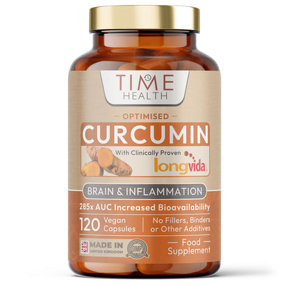 Longvida Optimised Curcumin Extract from Turmeric – Clinically Proven – 285xAUC Increased Bioavailability