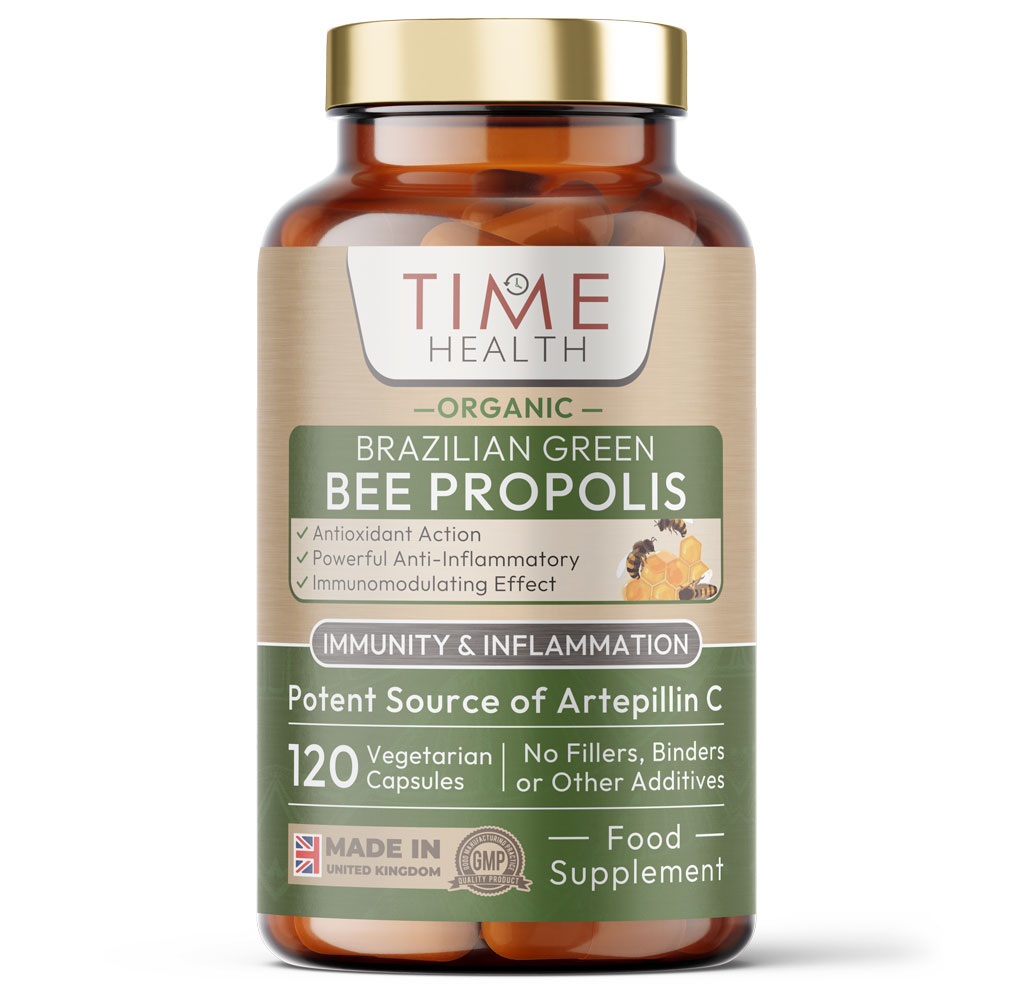 Time Health Organic Brazilian Green Bee Propolis