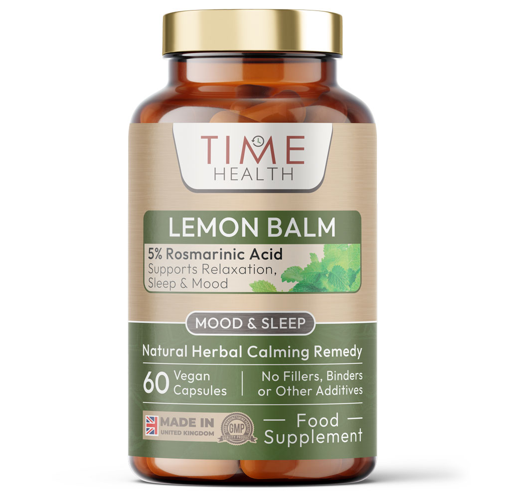 Lemon Balm Leaf Extract - 300mg - Min. 5% Rosmarinic Acid