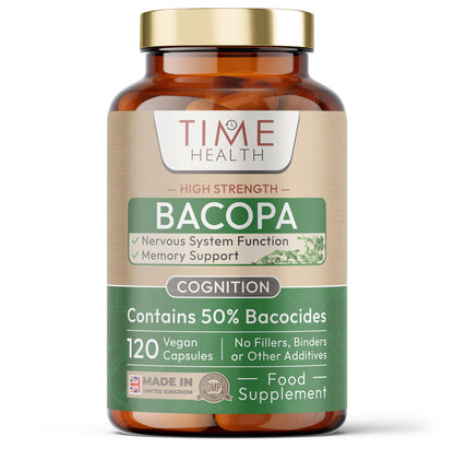 Bottle of Time Health High Strength Bacopa