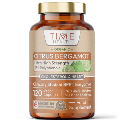 Organic Citrus Bergamot Extract - High Strength 38% Bergamot Polyphenols - Clinically Studied BPF™