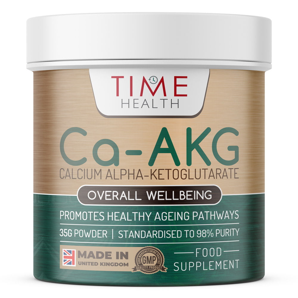 Ca-AKG - Ultra Pure Calcium Alpha Ketoglutarate Lifespan, Cellular Energy, Bone & Muscle Support – Powders