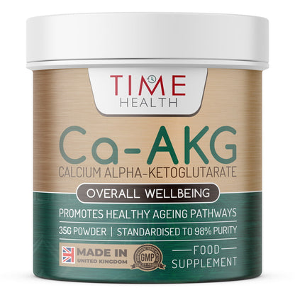 Ca-AKG - Ultra Pure Calcium Alpha Ketoglutarate Lifespan, Cellular Energy, Bone & Muscle Support – Powders