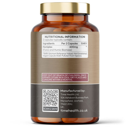 Humiplex® - Fulvic & Humic Multi-Nutrient Complex - Minerals, Trace Elements, Amino Acids, Probiotics & Prebiotics - pH Balance, Detox & Digestion