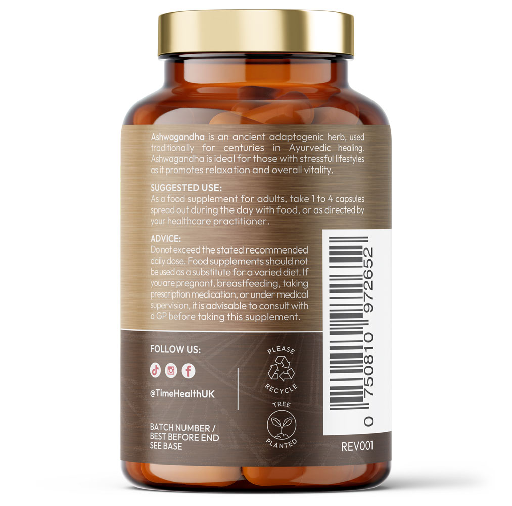 Ashwagandha - 10% Withanolides - HIGH STRENGTH - Maximum Benefits