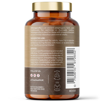 Ashwagandha - 10% Withanolides - HIGH STRENGTH - Maximum Benefits