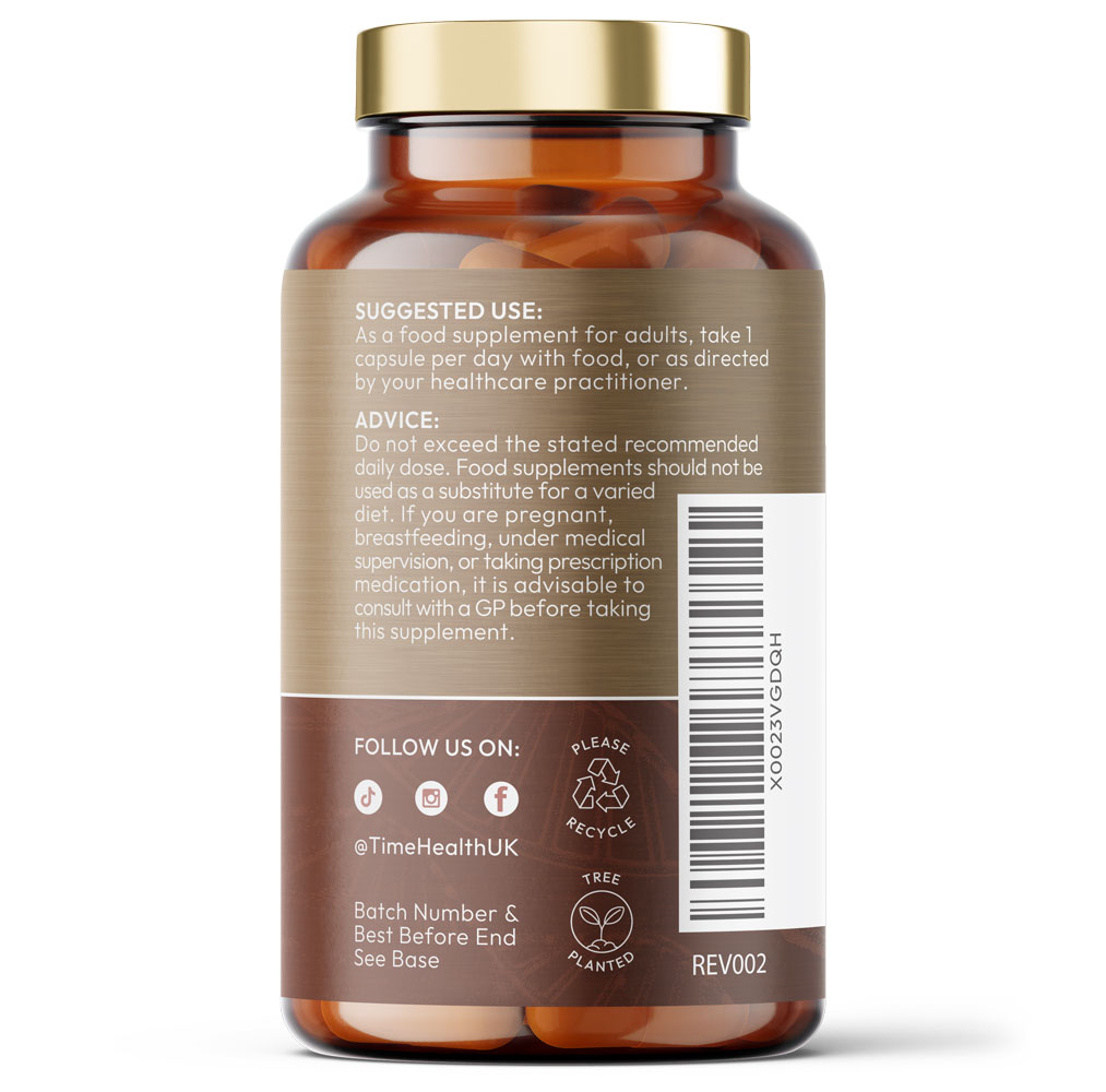 High Strength Pygeum Africanum - 120 Capsules - 4000mg per Serving - 20:1 Bark Extract - 13% Phytosterols - Prostate, Bladder & Urinary Tract Support