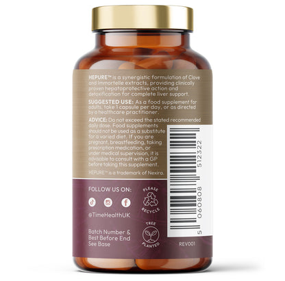 LiverTonic - Advanced Liver Cleanse, Detox & Repair - 60 Capsules - Made with HEPURE™ - Natural & Organic Formula