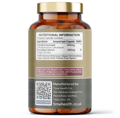 Marine Calcium & Trace Minerals from Lithothamnium Calcareum Seaweed