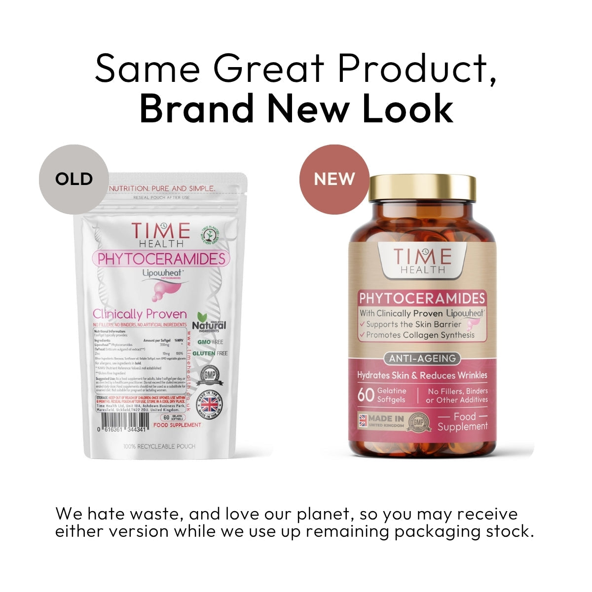 Phytoceramides – Clinically Proven Formula from Lipowheat® – Reduces Appearance of Wrinkles and Improves Skin Smoothness