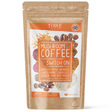 Mushroom Coffee (Instant) – High Strength – Arabica Coffee, Lion’s Mane, Cordyceps, Chaga, Maca, L-Theanine, Bacopa & Resveratrol Natural Energy & Focus