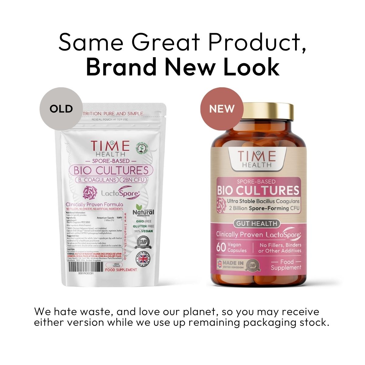 Spore-Based Bio Cultures – Probiotic LactoSpore® (Bacillus Coagulans) – 2 Billion CFU – Science-Backed Strain with Prebiotic Alfalfa for Good Gut Flora