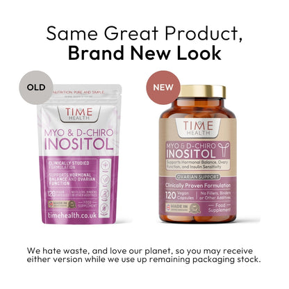 Myo & D Chiro Inositol – Clinically Proven – 6X more D-Chiro-Inositol for Enhanced Benefits – PCOS Support