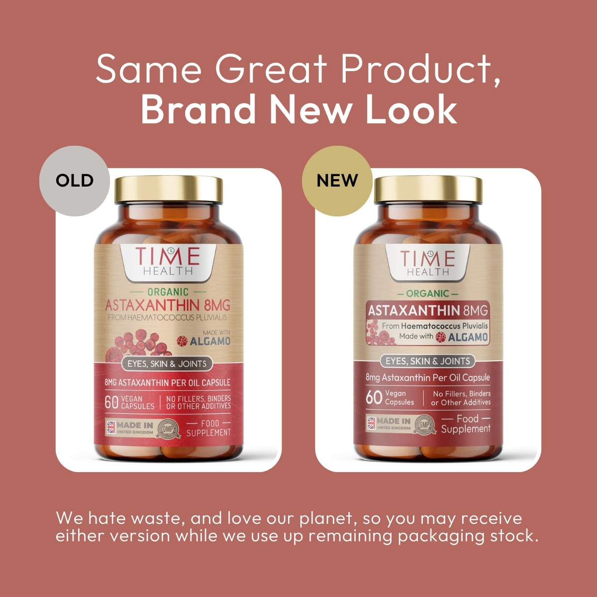 Organic Astaxanthin Oil 8mg - Ultra Pure Astaxanthin - Algamo® - Carrageenan-Free - Super Antioxidant Derived from Haematococcus Pluvialis - EU Source
