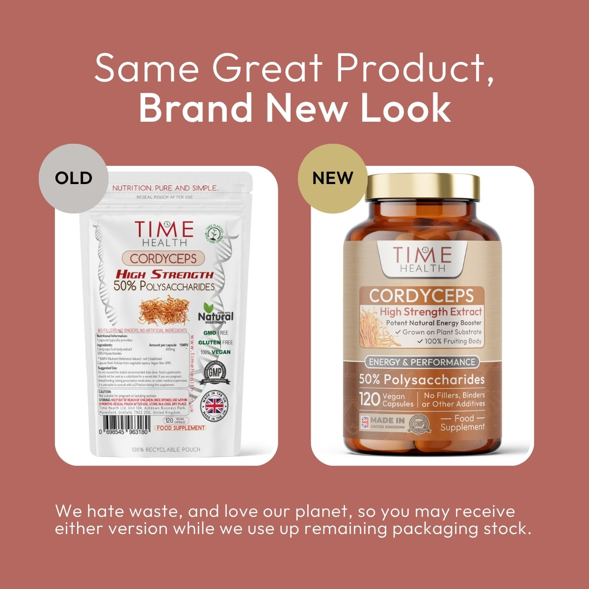 Cordyceps Mushroom - High Strength Extract - 50% Polysaccharides
