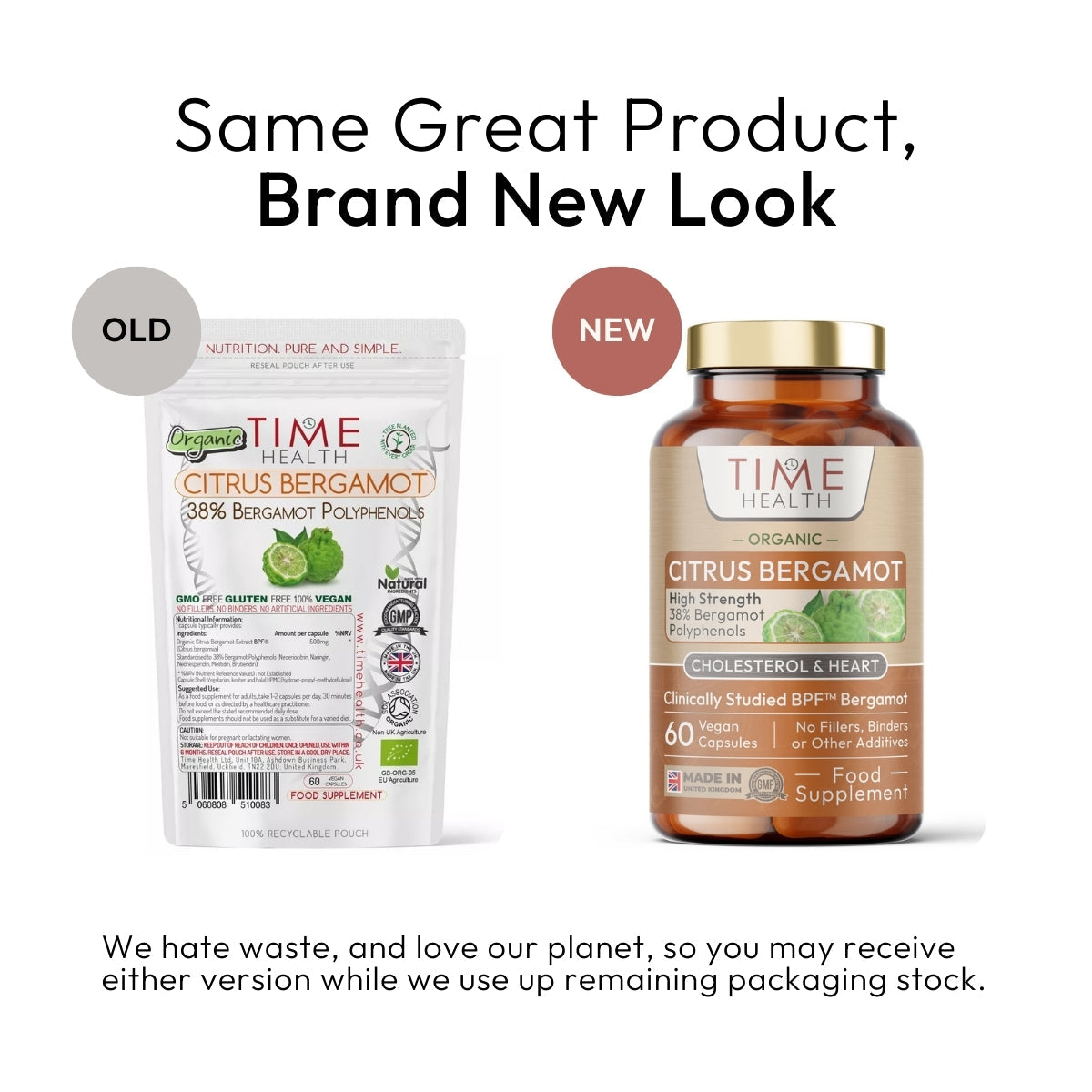 Organic Citrus Bergamot Extract - High Strength 38% Bergamot Polyphenols - Clinically Studied BPF™